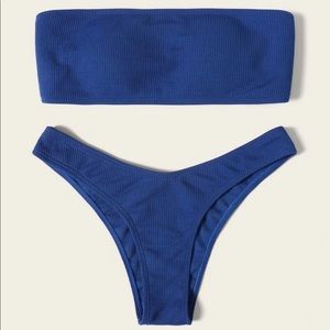 Blue bathing suit